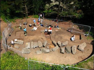 Ile de Guernesey: les archeologues font une spectaculaire decouverte