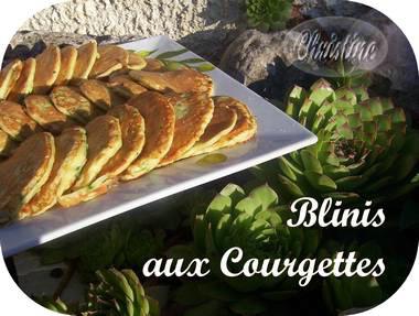 ~~ Blinis de Courgettes ~~