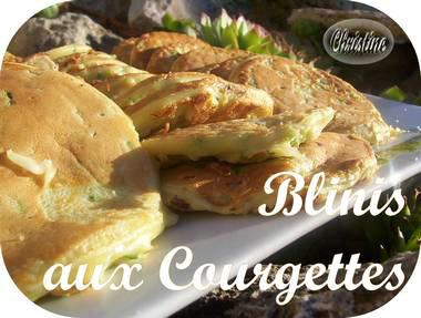 ~~ Blinis de Courgettes ~~