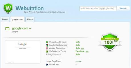 webutation Analyser la réputation de son site sur le web 