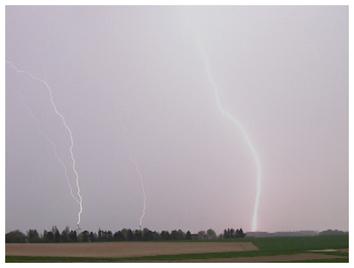 L'été marquera une pause cette semaine. Fortes pluies orageuses, et températures en baisse.
