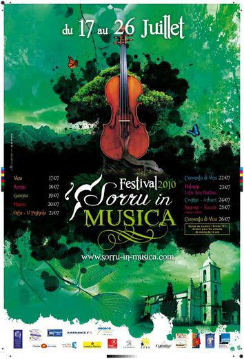 Sorru In Musica 2010 jusqu'à lundi : Le programme