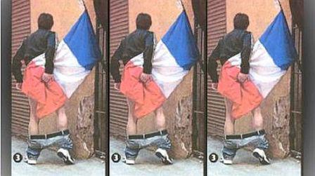 Incrimination de l'outrage au drapeau tricolore