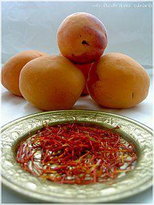 abricots safran coupelle