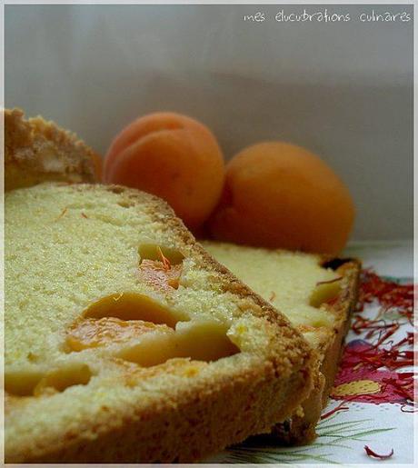 cake safran abricot