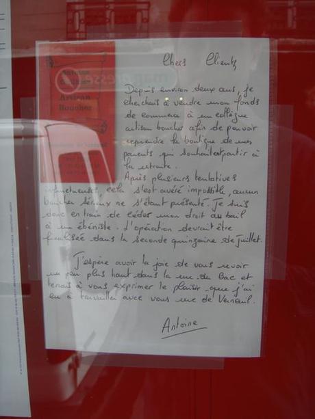 20100722 Antoine Guilhien (ChrisoScope) 20100722 Antoine Guilhien Quelques nouvelles de la rue de Verneuil : le boucher Guilhien sen va, chez Patrick remplacé? (ChrisoScope)