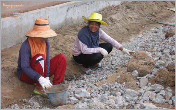 Les femmes maçonnes en Thaïlande