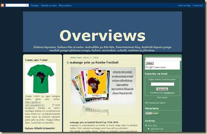 Tour d'Horizon en Swahili