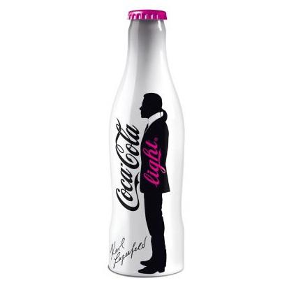 Rien que pour la frime le Coca Cola light Lagarlfeld …