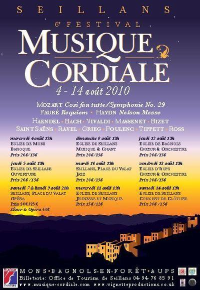 Festival MUSIQUE CORDIALE