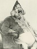 Un portrait d'Honoré Daumier