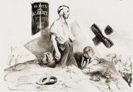 Un portrait d'Honoré Daumier