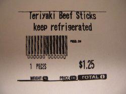 Cowichan Valley Meat Market - Teriyaki Beef Sticks