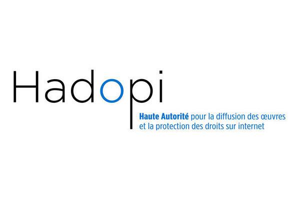 Photo : Le logo de l'Hadopi.