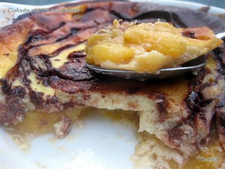 Clafoutis marbré aux pêches http://lh5.ggpht.com/_R_hDG-ur51A/TDeQdgJPEoI/AAAAAAAAKxw/U7qQahNOfQ8/s800/IMG_2857.JPG