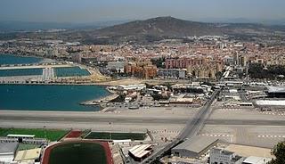 La vue de Gibraltar