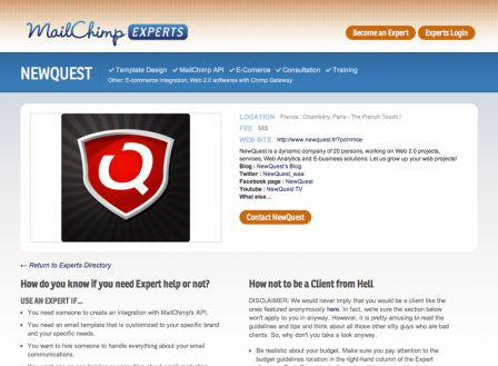 NewQuest MailChimp Expert