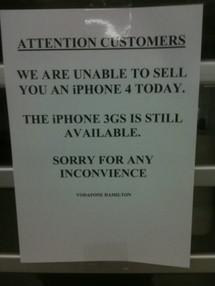 Pas d'iPhone pour la Nouvelle Zélande