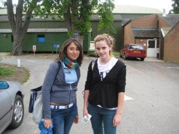 Emma Watson prise en photo par des fans