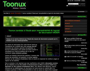 HADOPI : Toonux est candidat à l’étude des solutions de sécurisation dans un but d’interopérabilité