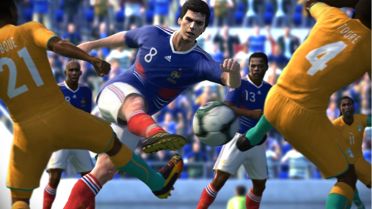 PES 2011 ... les visuels avec l'équipe de France