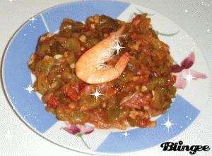 Felfla ou Poivrons a la tomate – de Souhila