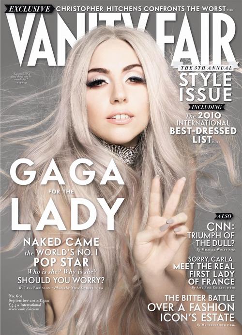 Lady GaGa en couverture du Vanity Fair!