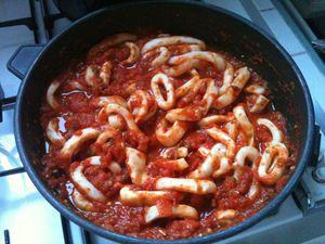 Tajine de calamars (Maroc) – de Kikilatoque