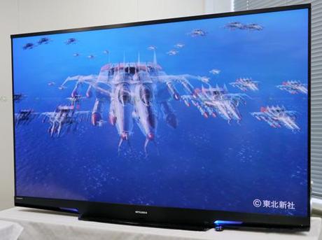 Mitsubishi lance une TV 3D de 75 pouces au Japon !