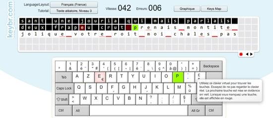 keybr Comment apprendre à taper avec les 10 doigts sur le clavier ?