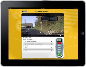 Réussir Le code de la route sur iPad (app)