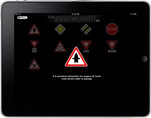 Réussir Le code de la route sur iPad (app)