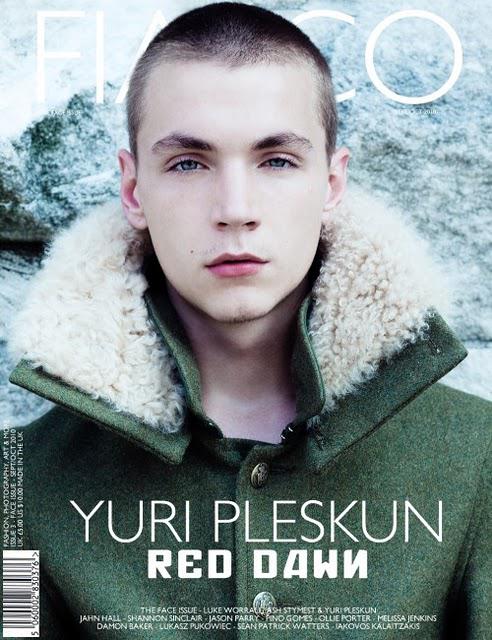 ☮ Ash Stymest, Luke Worrall & Yuri Pleskun : The Face Issue of Fiasco mag (September/October 2010) ☮