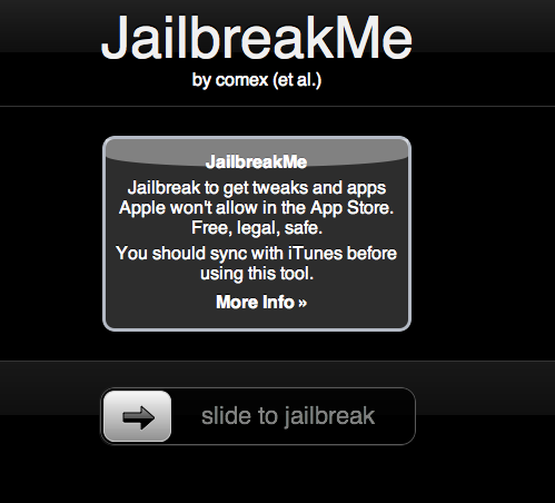 [Tuto] Jailbreak iPhone 4, iPhone 3Gs: Vous en rêviez, Comex l’a fait…