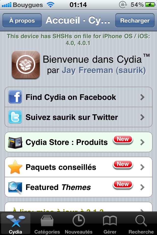 [TUTO] Jailbreakme.com : Pour les nostalgiques des premiers jailbreaks !!!