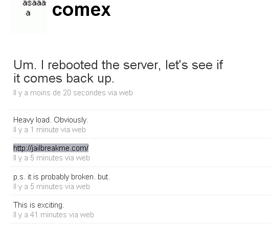 JailbreakMe : Le jailbreak de l’iPhone 4 est là !!!