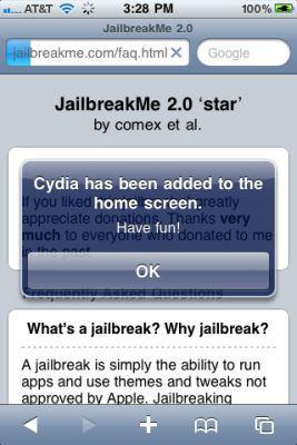 Jailbreak iPhone 4 : une solution en ligne !