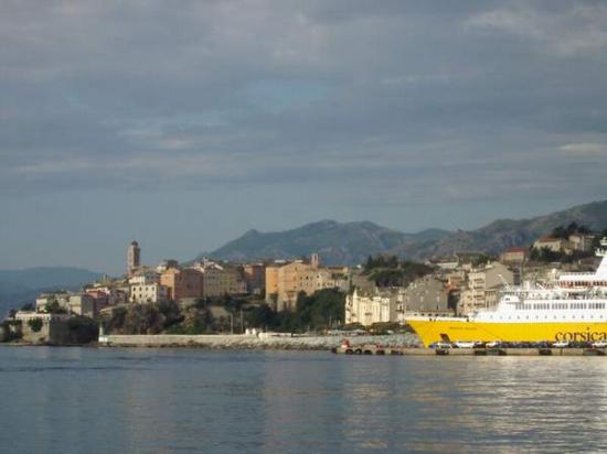 Arrivée à Bastia