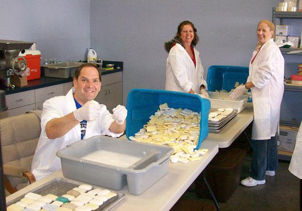 Des savons d’hotels recyclés !