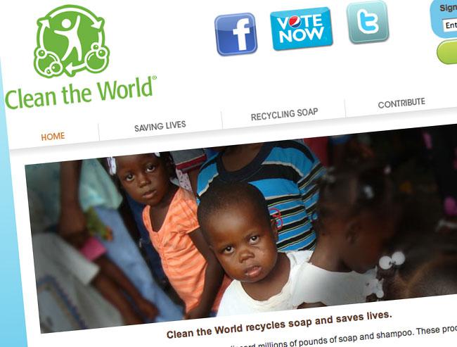 Des savons d’hotels recyclés !