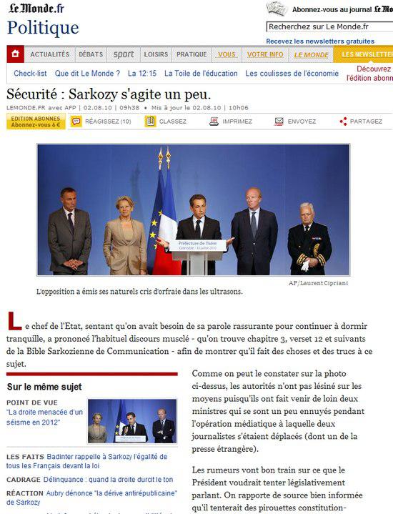 Le Monde, tel qu'il devrait être