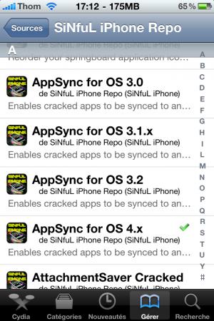photo 2 Tutoriel : Comment installer des applications crackes avec install0us ! ( sous 4.x.x )