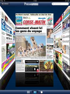 La presse quotidienne régionale se met à l’iPad