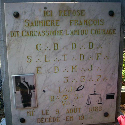 François Saunière (1888-1964), dit Carcassonne l'Ami du Courage, Compagnon boulanger du Devoir