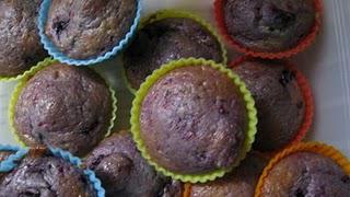 Mini muffins/ madeleines aux fruits rouges