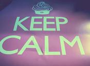 Keep calm cupcake