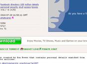 millions comptes Facebook circulation Internet