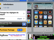 Infinifolders, applications illimités dans catégories disponible Cydia Store