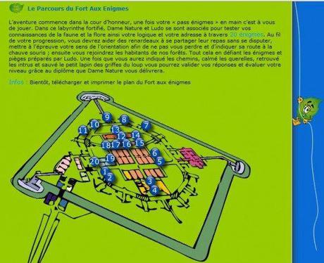 Parcours du Fort aux énigmes de Bourlémont