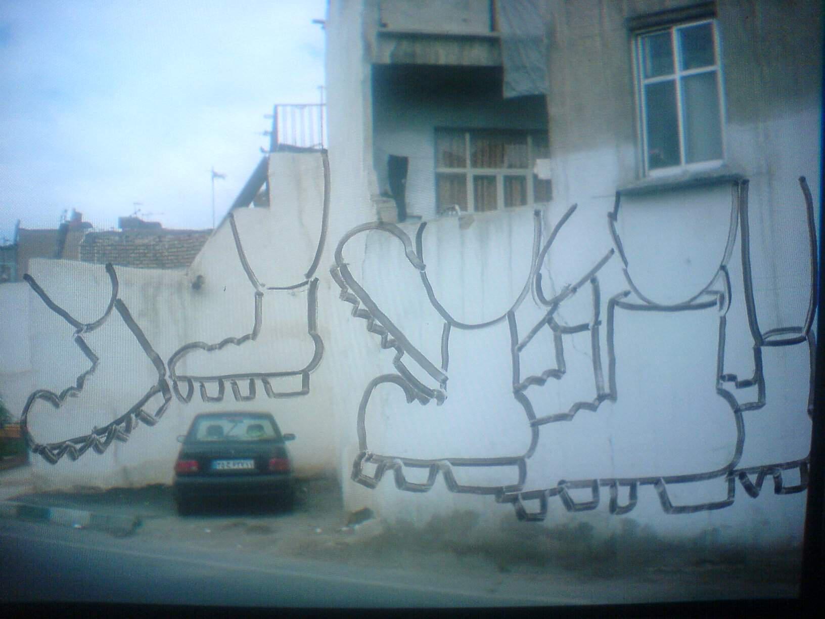 Street Art @ Téhéran : il y a toujours un message…